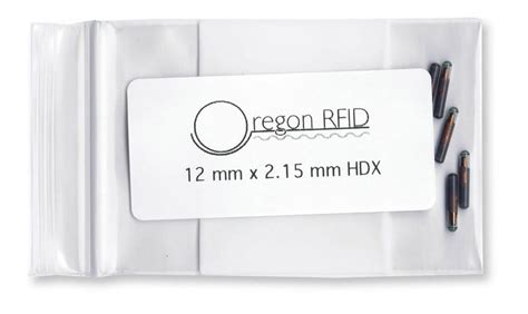 oregon rfid 12 mm pit tags frequency|12mm HDX+ PIT Tag .